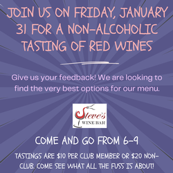 Jan 31 NA Red Wines Tasting